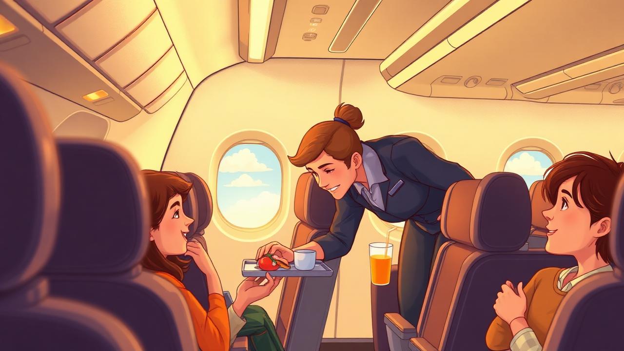 Food and Drinks on the Plane